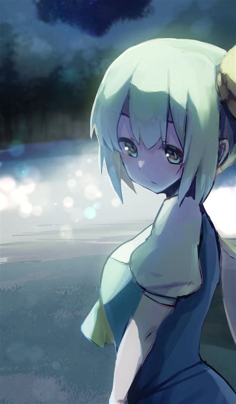 Safebooru 1girl Absurdres Blurry Blurry Background Daiyousei Depth Of Field Gomeifuku Green