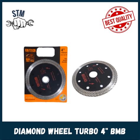 Jual DIAMOND WHEEL TURBO 4 BMB MATA PISAU POTONG KERAMIK GRANIT