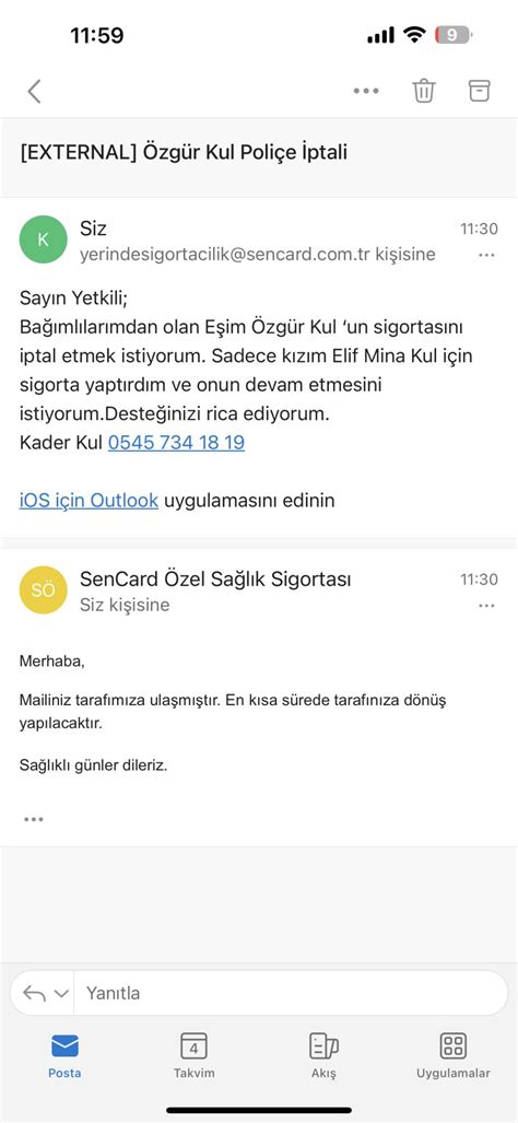 Bupa Acıbadem Sigorta Bupa Acıbadem Sigorta Sencard Bağımlı İptal Etme