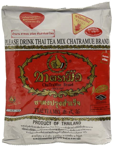 Amazon Number One ChaTraMue Original Thai Iced Tea Mix 400g Bag