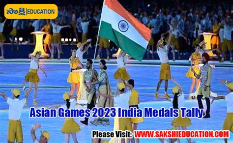 Asian Games 2023 India Medals Tally