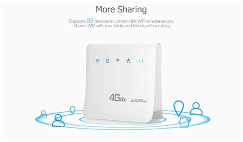 Routeur Wifi G Mbps Routeur Mobile Lte Cpe Prise En Charge De La