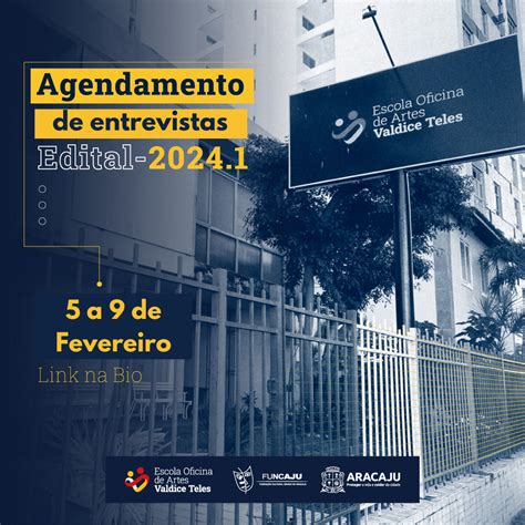 Funcaju Libera Lista De Candidatos Para A Escola Oficina De Artes