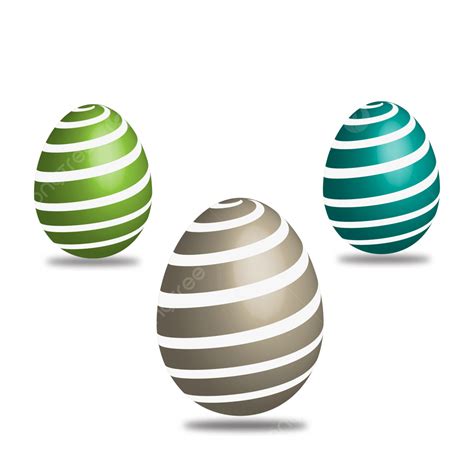 3d Easter Egg Vector Hd Png Images 3d Easter Egg Mockup With