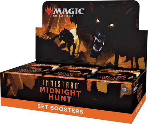 Magic The Gathering Innistrad Midnight Hunt Set Booster Box 30 Packs