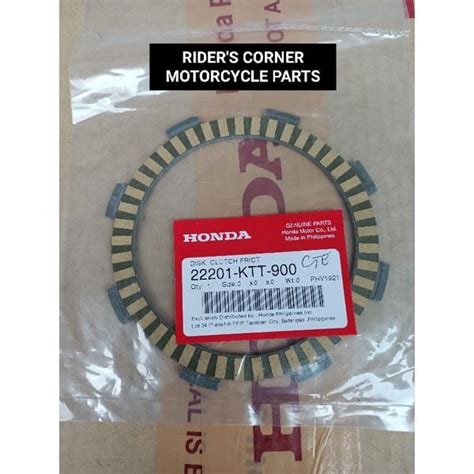 Hot Yanran0254309 TMX SUPREMO XR125 XR150 Clutch Lining 22201 KTT