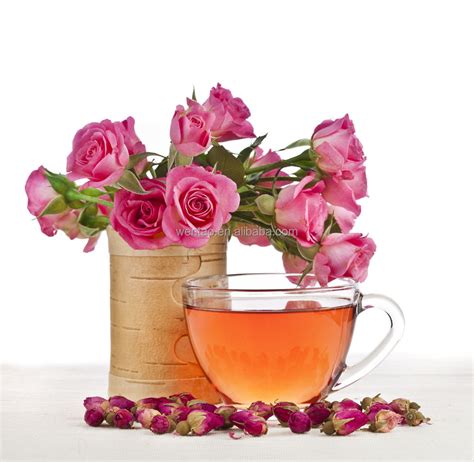 Sweet Taste Rose Flower Teachina Rose Tea Price Supplier 21food