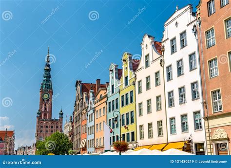 Buildings In The Historic Centre Of Gdansk Poland Stock Image Image