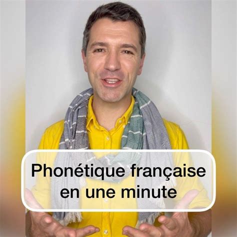 French School TV on Instagram Capsule de phonétique française