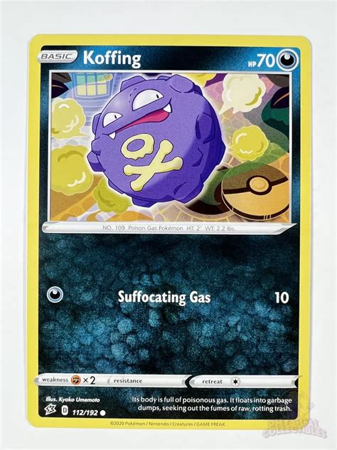 Koffing Pokemon Card