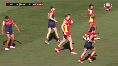 Round Afl Melbourne V Gold Coast Suns Highlights Youtube