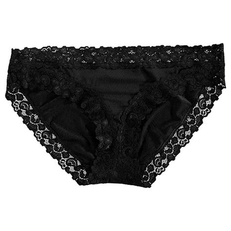 Micro Lace Bikini Briefs Black Target Australia