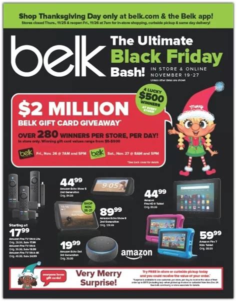 Belk Black Friday Ad Full Ad Scan