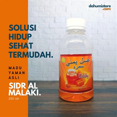 Jual Madu Yaman Asli Sidr Al Malaki 250 Gr Original Dan Premium