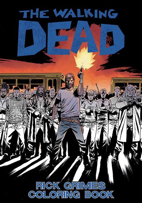 Rick The Walking Dead Comics Color Laderob