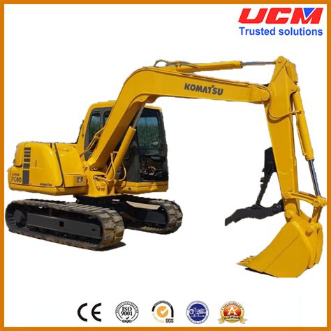 6 Tons Komatsu PC60 Used Excavator Imported From Japan Sold At A Low