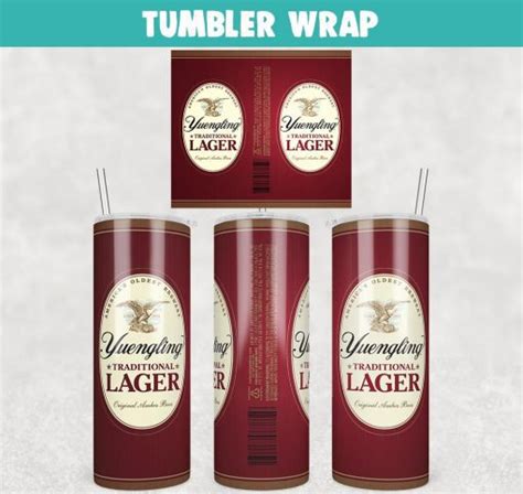 Yuengling Cup Wrap Waterslides Beer Label Brewery Digital