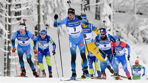 Biathlon Acht Corona F Lle Bulgarisches Team Komplett Isoliert