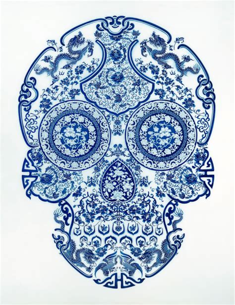 Porcelain Skull Jacky Tsai