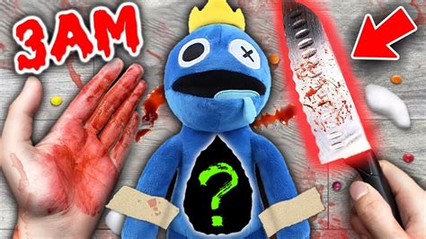 Scary Cutting Open Haunted Rainbow Friends Doll At Am What S