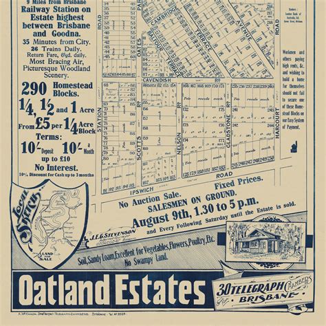 1913 Darra - Darra Estate - 1st Subdivsion – Suburb Maps