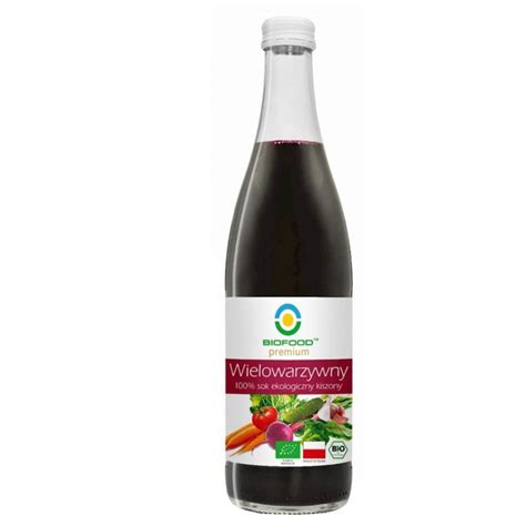 SOK WIELOWARZYWNY KISZONY BIO 500 Ml B IO FOOD