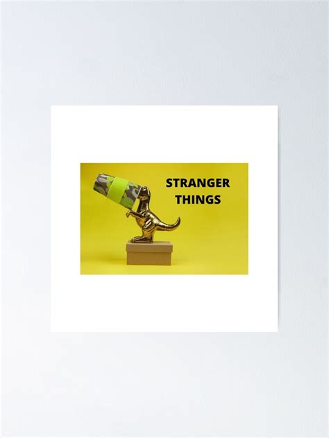 Stranger Things Poster For Sale By Putri742 Redbubble