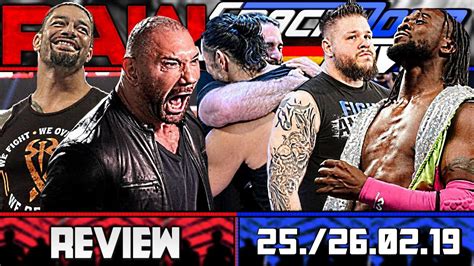 Wwe Raw Vs Smackdown Review So Viel Passiert 💥 25260219 Wrestling Podcast Deutsch