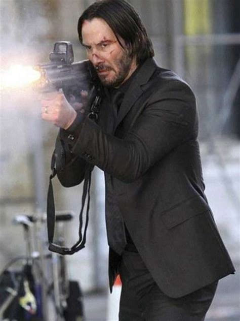 John Wick Keanu Reeves Black Suit New American Jackets