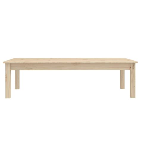 Gototop Table Basse X X Cm Bois Massif De Pin Haute Qualit