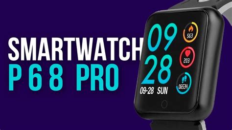 Smartwatch P68 Pro Vale A Pena A Prova Dágua É Bom Mesmo