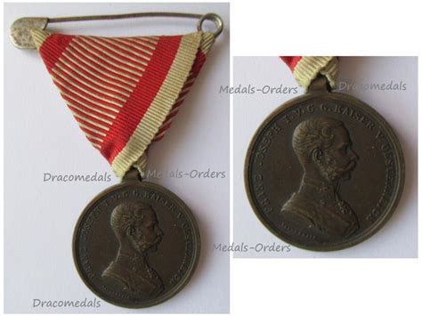 Austria Hungary Wwi Ww1 Tapferkeit Medal Bravery Bronze Pdm00240 3rd