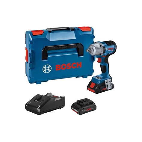 BOSCH Akku Drehschlagschrauber GDS 18V 450 HC 2 X ProCore 4 0 Ah GAL