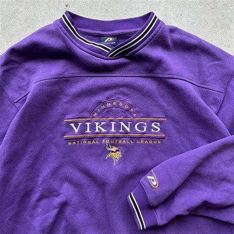 S Vintage Pro Player Minnesota Vikings Crewneck Depop