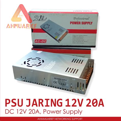 Jual Adaptor Psu Jaring Power Supply Dc V A Volt Ampere