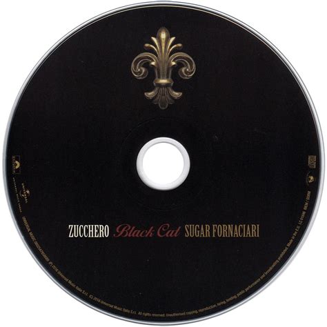 Car Tula Cd De Zucchero Black Cat Portada