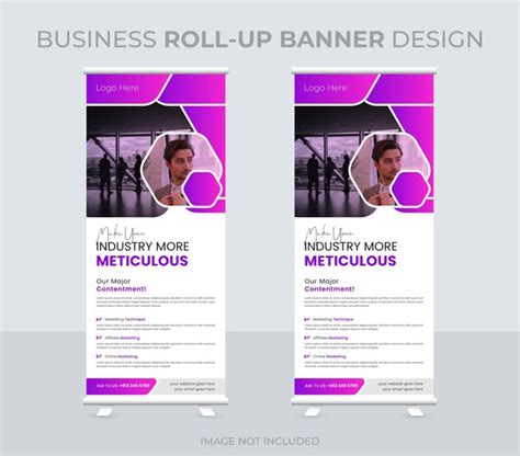 Premium Vector Corporate Vector Modern Premium Professional Rollup