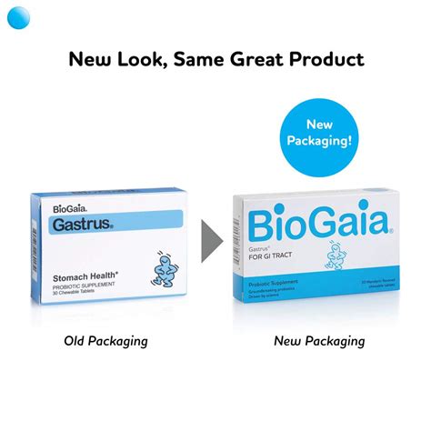 Biogaia Gastrus Chewable Tablets Adult Probiotic Supplement For