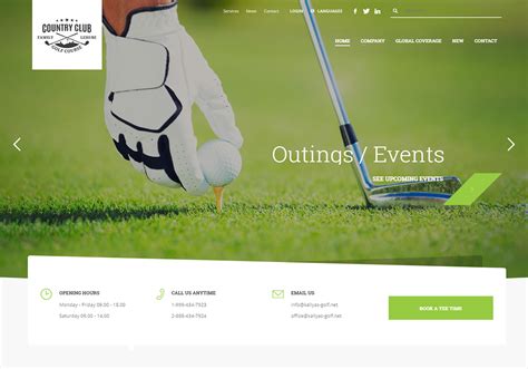 9 Best WordPress Golf Themes For Clubs 2025 - Colorlib