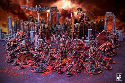 SHOWCASE: BFTBG Khorne Daemons Army - Bell of Lost Souls