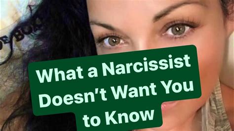 What A Narcissist Doesnt Want You To Know Narcissist Youtube