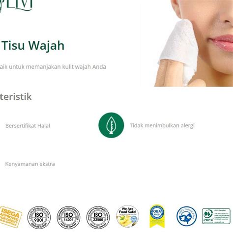 Jual Penawaran Terbaik Livi Tissue Facial Wajah Eco Refill Isi