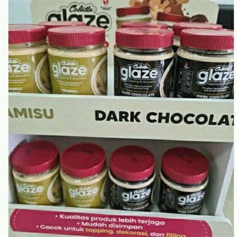 Jual Glaze Colatta Topping Decoration G Botolan Glaze Tiramisu Glaze