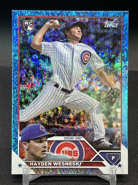 Topps Series Hayden Wesneski Rc Blue Foilboard Rookie