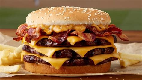 CarBS Burger King Triple Stacker King YouTube