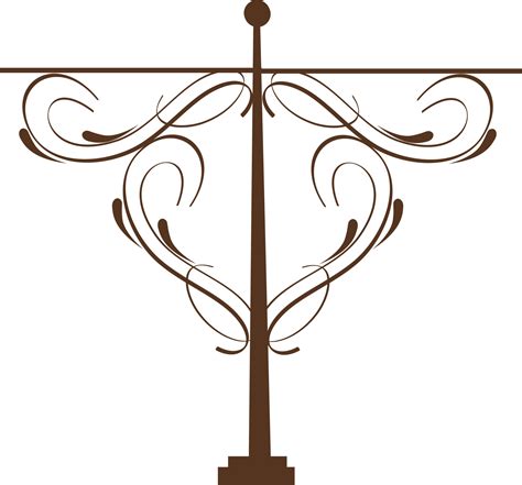 Wrought iron signage with ornamental design. 24327910 Vector Art at ...