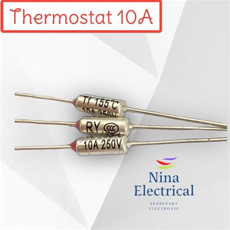 Jual THERMOSTAT 10AMPERE THERMAL MAGIC FUSE SETRIKA 10A ALL Derajat