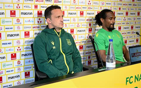 Fc Nantes Galerie Photos Pierre Aristouy Et Samuel Moutoussamy Face