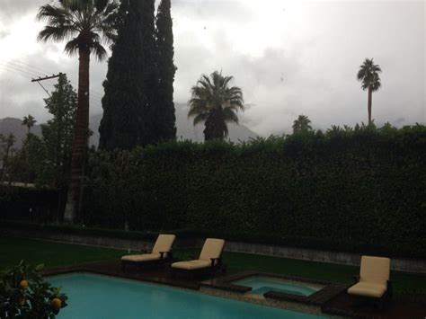 Palm Springs rain storm. | Spring rain, Outdoor, Palm springs