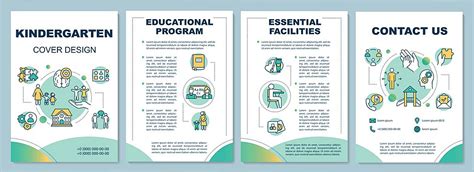 Kindergarten Brochure Png Transparent Images Free Download Vector